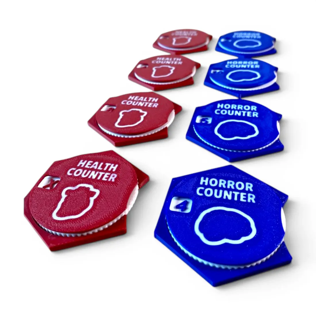 Arkham Horror LCG Health and Horror Trackers