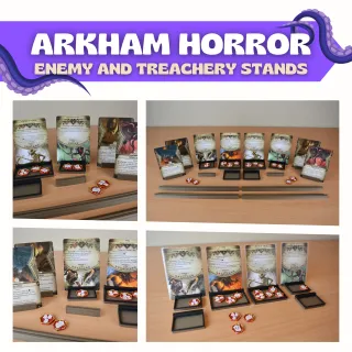 Arkham Horror LCG Enemy and Treachery Holders — 6