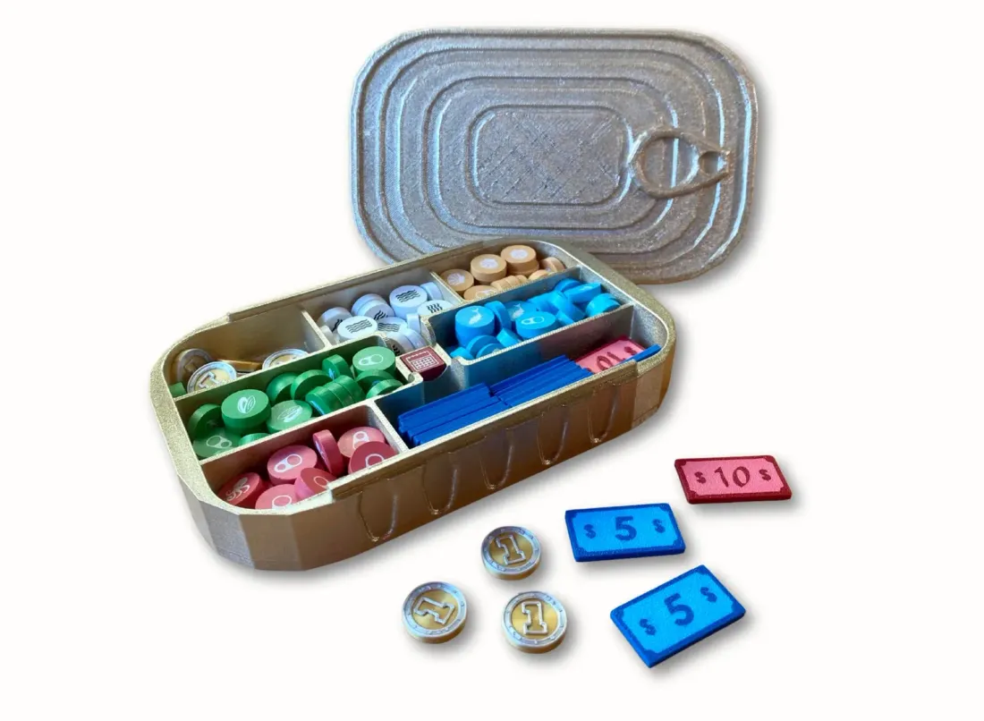 Conservas Storage Can and Coin Set