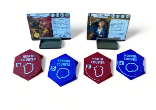 Arkham Horror LCG Health and Horror Trackers — 4