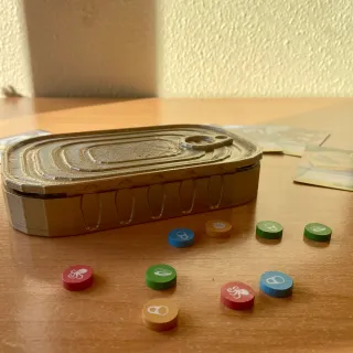 Conservas Storage Can and Coin Set — 3