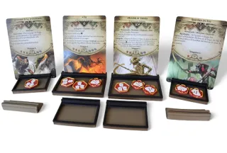 Arkham Horror LCG Enemy and Treachery Holders — 2