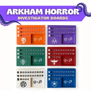 Arkham Horror LCG Investigator Boards — 7