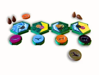 Cascadia Wildlife Token Set — 6