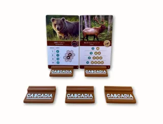 Cascadia Wildlife Token Set — 3
