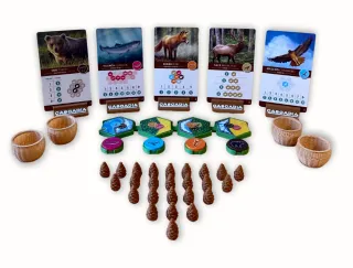 Cascadia Wildlife Token Set — 5