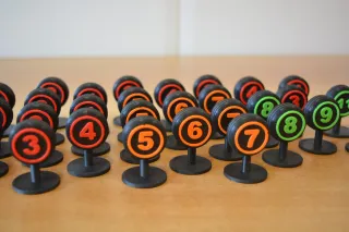 Heat: Pedal to the Metal Speed Tokens — 4