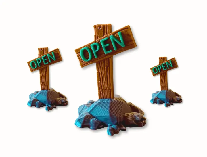 Everdell Open Sign Set
